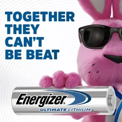 Energizer Ultimate Lithium AA Batteries (8 Pack), 1.5V Lithium Double A Batteries