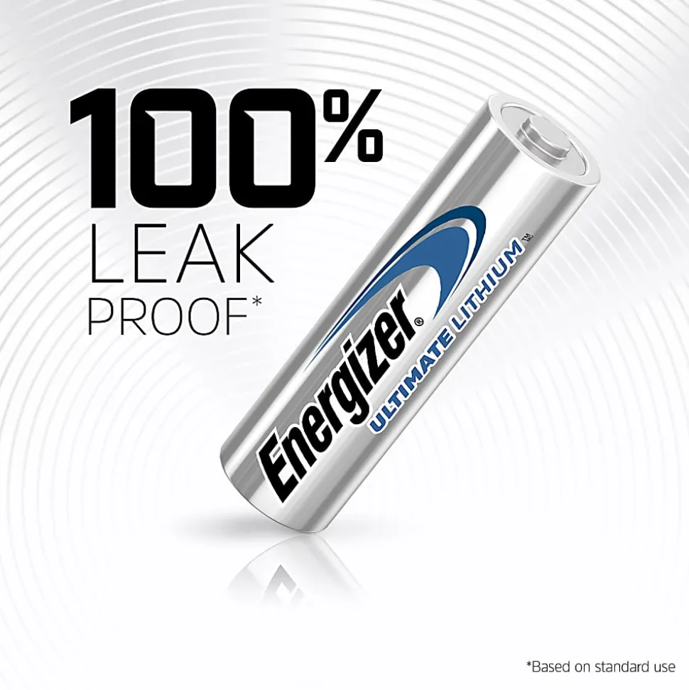 Energizer Ultimate Lithium AA Batteries (8 Pack), 1.5V Lithium Double A Batteries