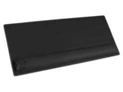 ENHANCE - Keyboard and mouse pad with wrist pillow - black