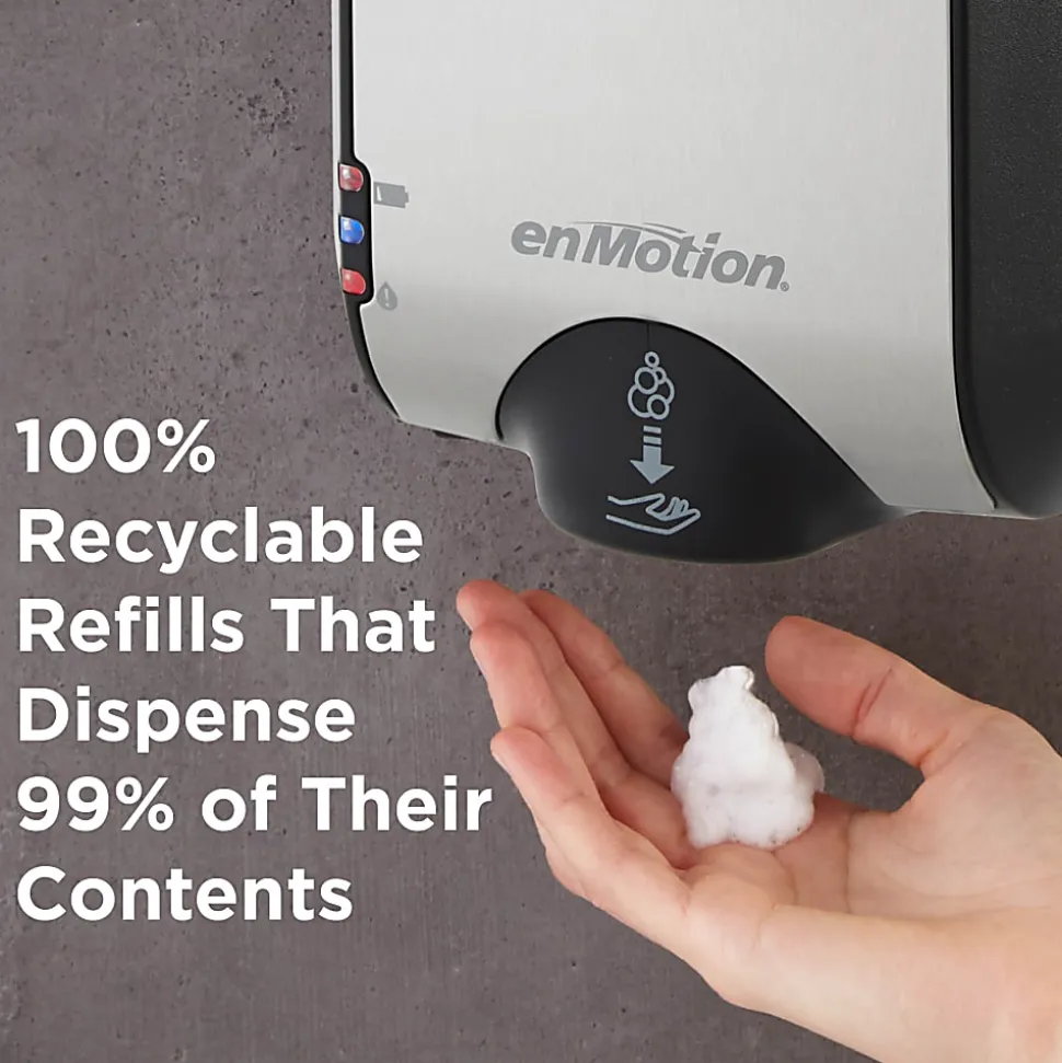 enMotion® by GP PRO Gen2 Moisturizing Antimicrobial Foam Soap Dispenser Refill, Tranquil Aloe®, 1,200 mL (40.58 Oz), Case Of 2