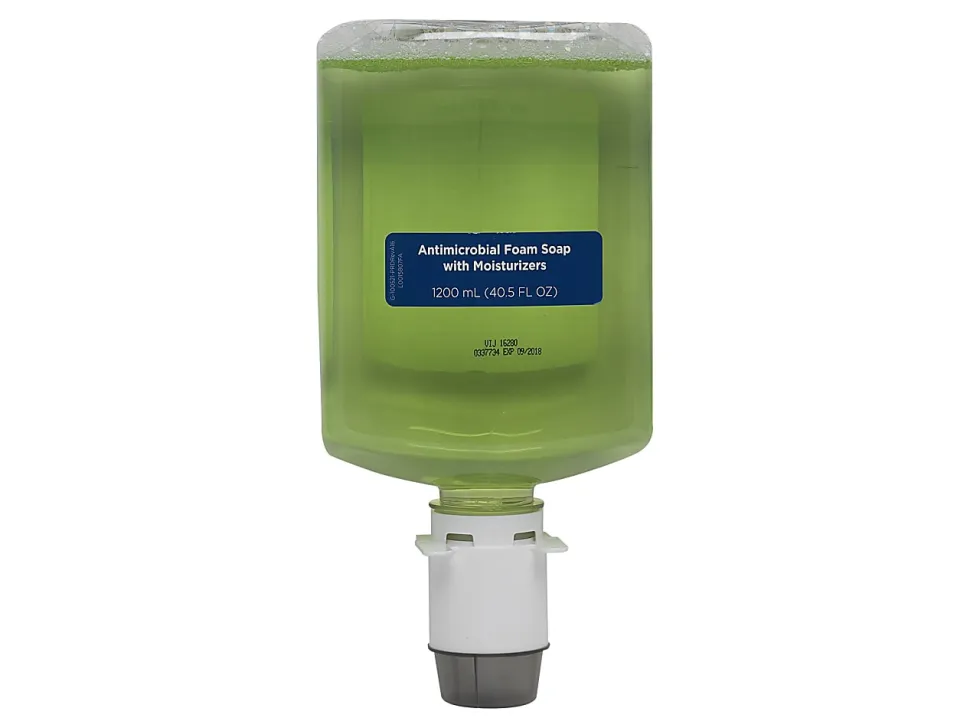 enMotion® by GP PRO Gen2 Moisturizing Antimicrobial Foam Soap Dispenser Refill, Tranquil Aloe®, 1,200 mL (40.58 Oz), Case Of 2