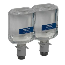 enMotion® Gen 2 Antimicrobial Foam Hand Soap Refills for Automated Dispensers, Dye & Fragrance Free, 1200 mL per Bottle, 2 Bottles Per Case (2400 mL)