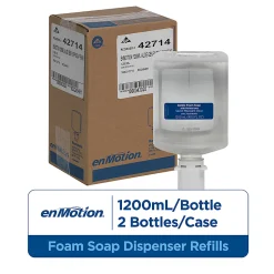 enMotion® Gen2 Moisturizing Foam Hand Soap Refills, Dye & Fragrance Free, 1200 mL (40.58 Oz), 2 Bottles per Case