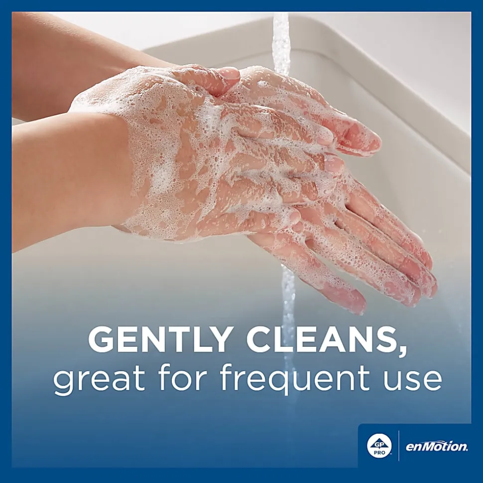 enMotion® Gen2 Moisturizing Foam Hand Soap Refills, Dye & Fragrance Free, 1200 mL (40.58 Oz), 2 Bottles per Case