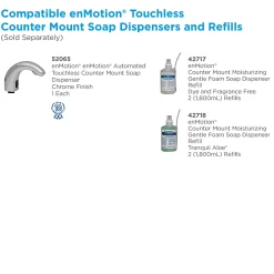 enMotion® Moisturizing Foam Hand Soap, Tranquil Aloe® Scent, 60.86 Oz, Carton Of 2 Bottles