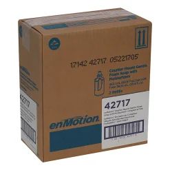 enMotion® Moisturizing Foam Hand Soap, Unscented, 60.8 Oz, Carton Of 2 Bottles