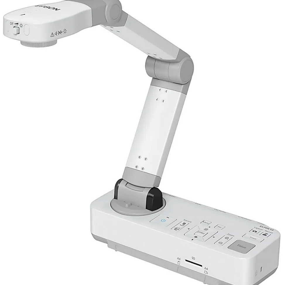 Epson DC-13 Document Camera - 0.37" CMOS - 16x Digital Zoom