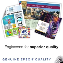 Epson® Double-Sided Premium Presentation And Photo Paper, Letter Size (8 1/2" x 11"), Pack Of 50 Sheets, 47 Lb, Matte White