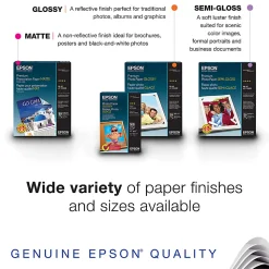 Epson® Double-Sided Premium Presentation And Photo Paper, Letter Size (8 1/2
