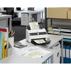 Epson DS-730N Sheetfed Scanner, 600 dpi Optical, B11B259201