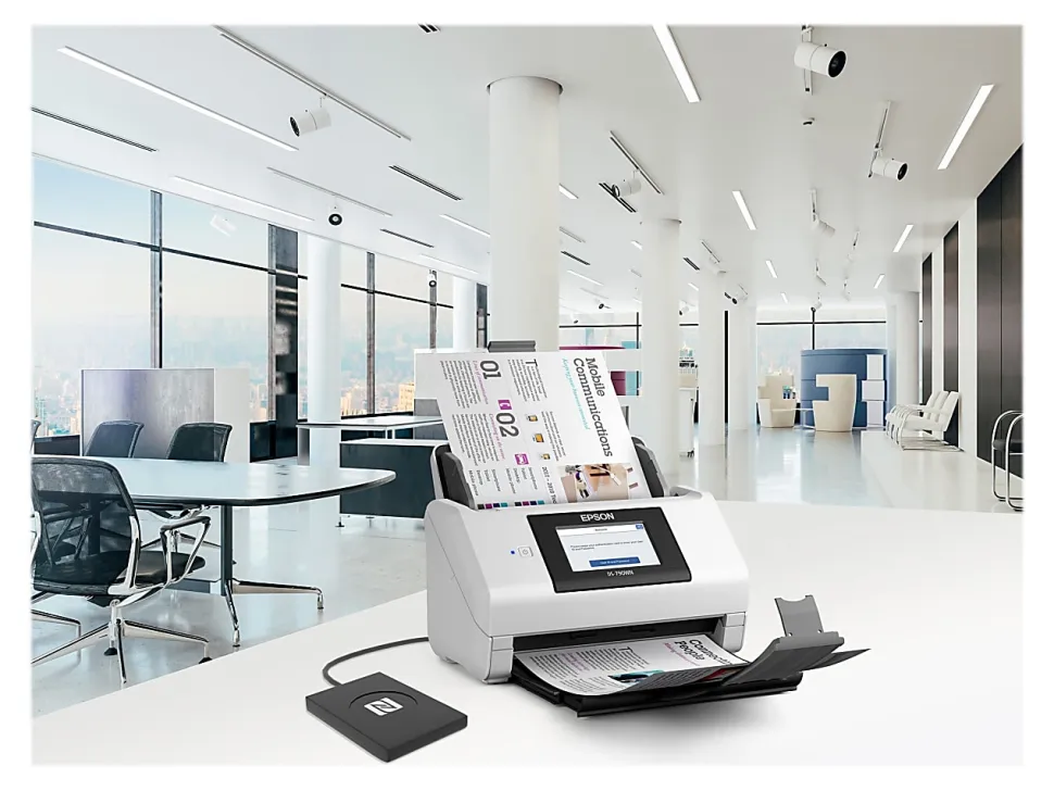 Epson DS-790WN Cordless Large Format ADF Scanner - 600 dpi Optical - 32-bit Color - 24-bit Grayscale - B11B265201