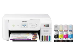 EpsonĀ® EcoTank ET-2800 All-in-One Supertank Color Printer, White