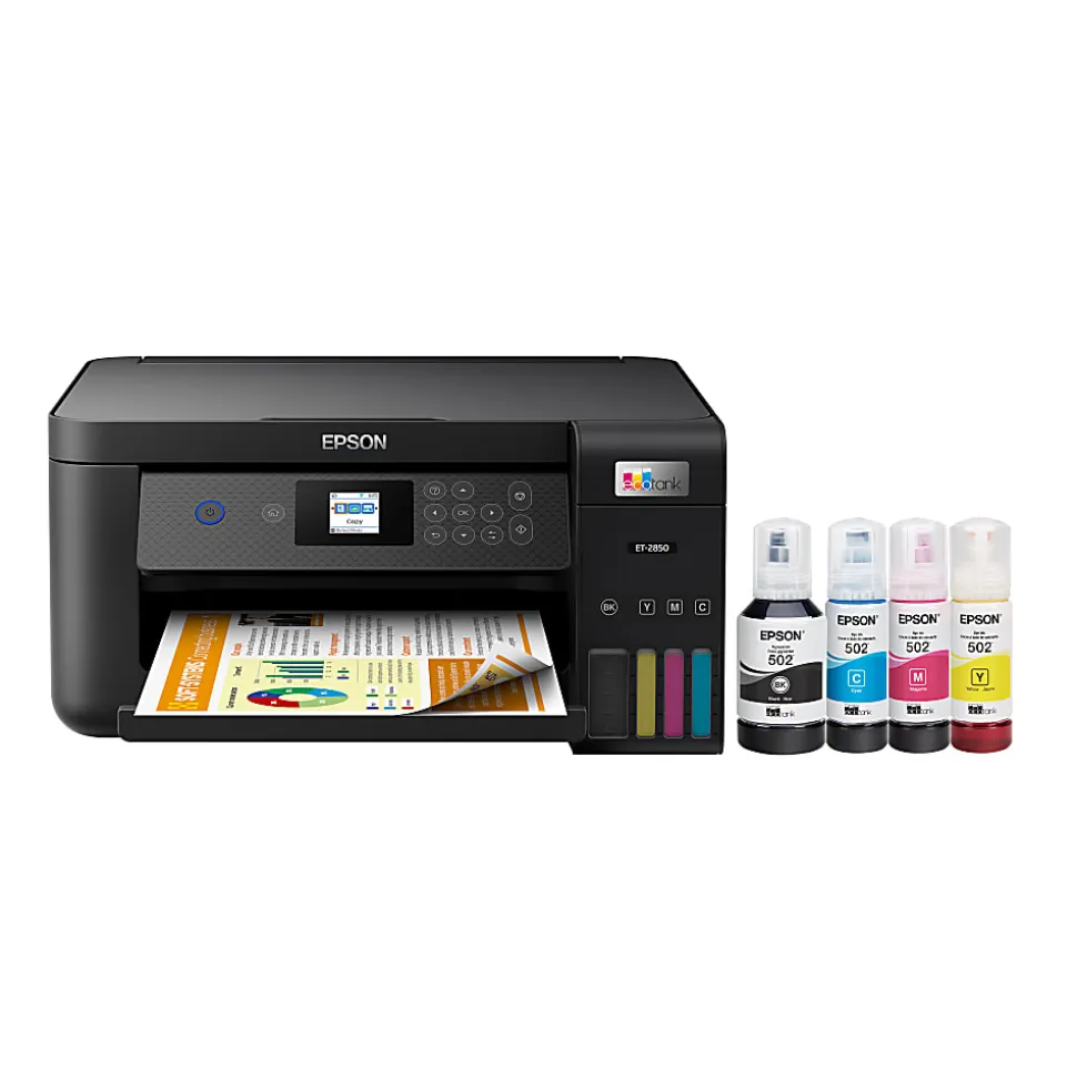 Epson® EcoTank® ET-2850 All-in-One Supertank Color Printer