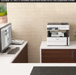 EpsonĀ® EcoTankĀ® ET-M3170 SuperTankĀ® Wireless All-In-One Monochrome Printer
