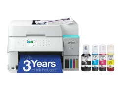 Epson EcoTank ET-3950 Wireless All-in-One Color Supertank Printer – White