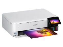 EpsonĀ® EcoTankĀ® Photo ET-8550 SuperTankĀ® Wide-Format Wireless Inkjet All-In-One Color Printer