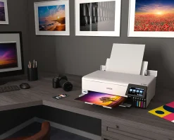 Epson® EcoTank® Photo ET-8550 SuperTank® Wide-Format Wireless Inkjet All-In-One Color Printer