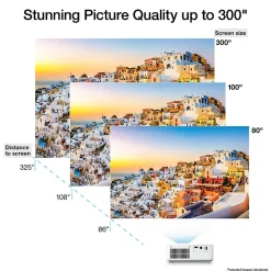 Epson® EpiqVision Flex CO-FH02 FHD 3LCD Portable Projector, V11HA85020