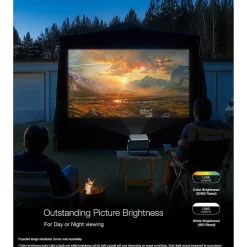 Epson EpiqVision Mini EF22 Full HD 1080p Portable Smart Laser Projector – Stone Blue
