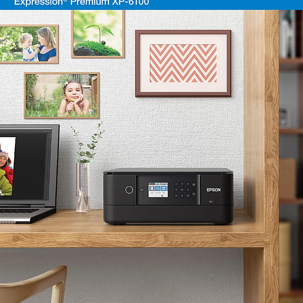 Epson® Expression® Premium XP-6100 Wireless Inkjet All-In-One Color Printer