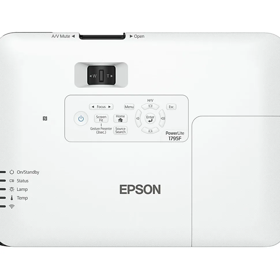 Epson PowerLite 1795F LCD Projector - 16:9 - 1920x 1080 - Rear, Ceiling, Front - 1080p - 4000 Hour Normal Mode - V11H796020