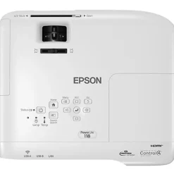 Epson PowerLite 118 LCD Projector - 4:3 - Ceiling Mountable - 1024x 768 - Front, Ceiling, Rear - 8000 Hour Normal Mode - V11HA03020