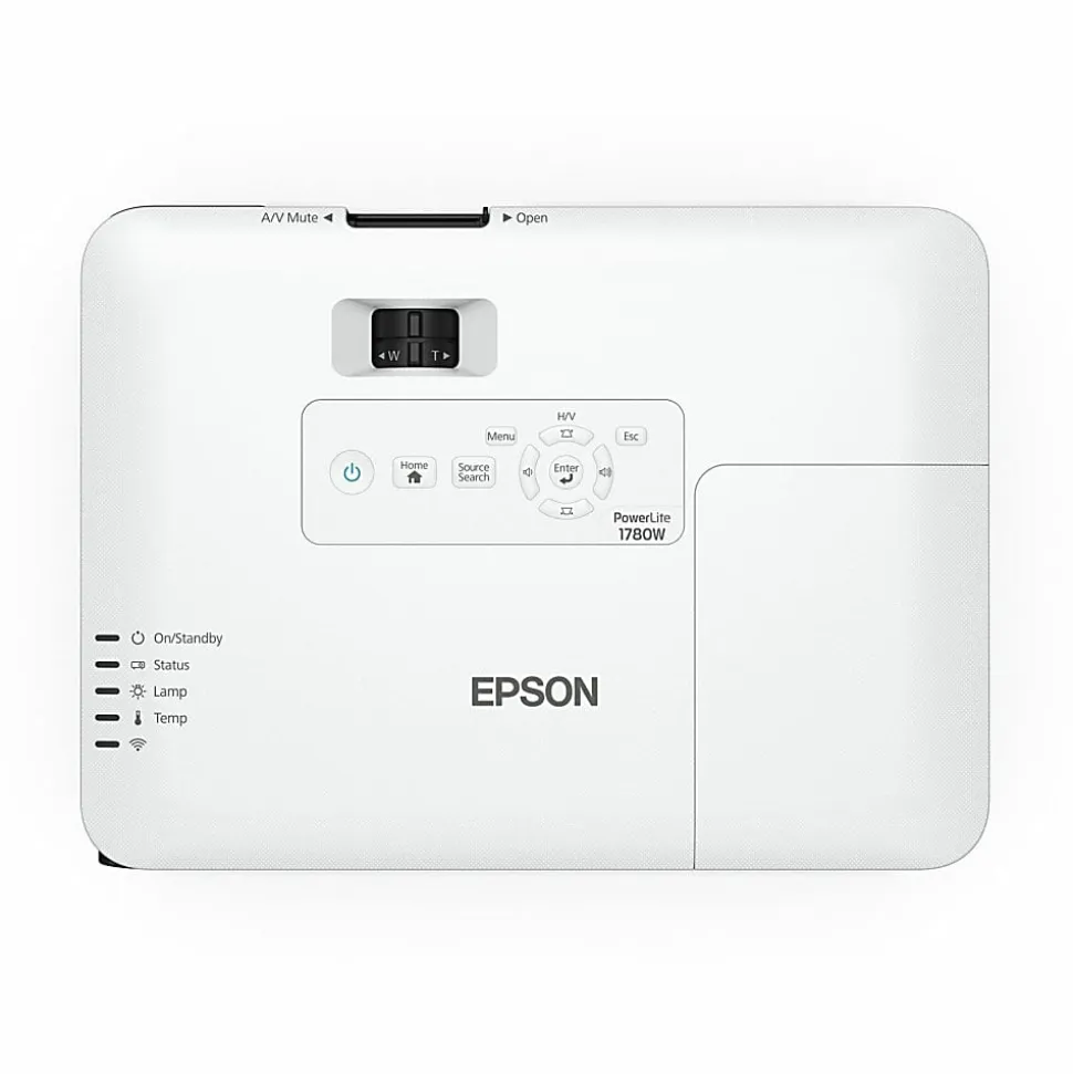 Epson® PowerLite 1780W Wireless WXGA 3LCD Projector