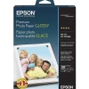 Epson® Premium Glossy Photo Paper, 5" x 7", 68 Lb, Pack Of 20 Sheets