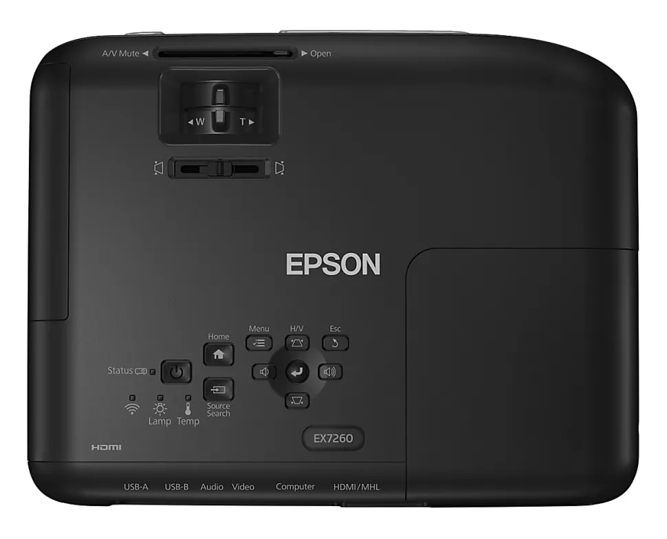 Epson® Pro EX7260 Wireless WXGA 3LCD Projector, V11H845020