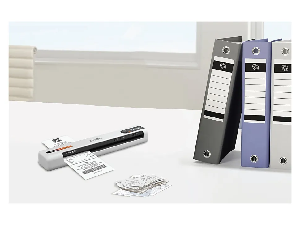 Epson® RapidReceipt™ Wireless Mobile Receipt And Color Document Scanner, RR-70W