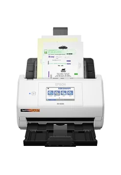 Epson® RapidReceipt™ Wireless Touchscreen Desktop Receipt And Color Document Scanner With Auto Document Feeder, RR-600W