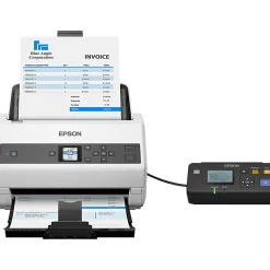Epson WorkForce DS-970 Sheetfed Scanner, 600 dpi Optical, B11B251201
