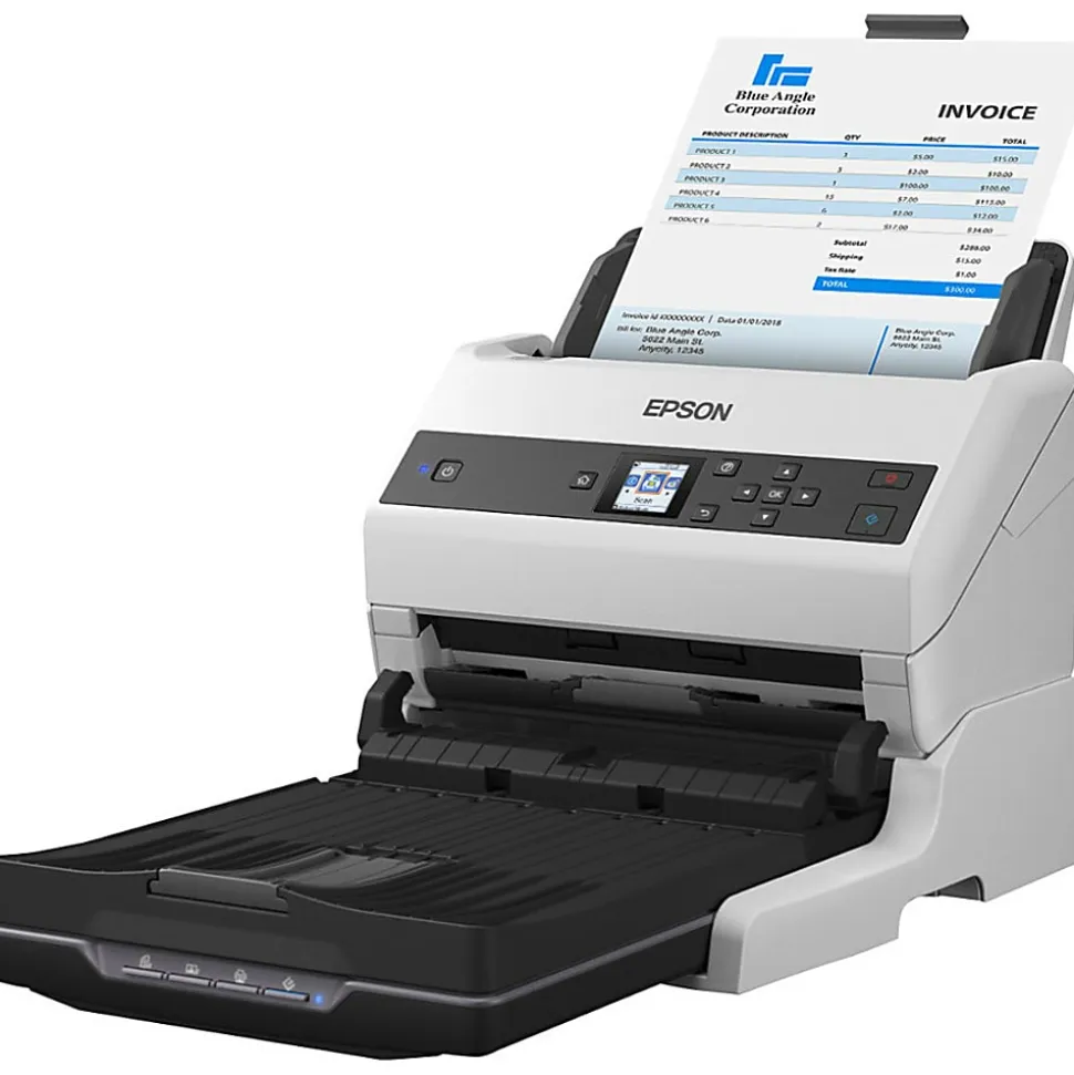 Epson WorkForce DS-970 Sheetfed Scanner, 600 dpi Optical, B11B251201