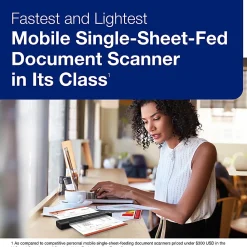 Epson® WorkForce® ES-50 Portable Color Document Scanner
