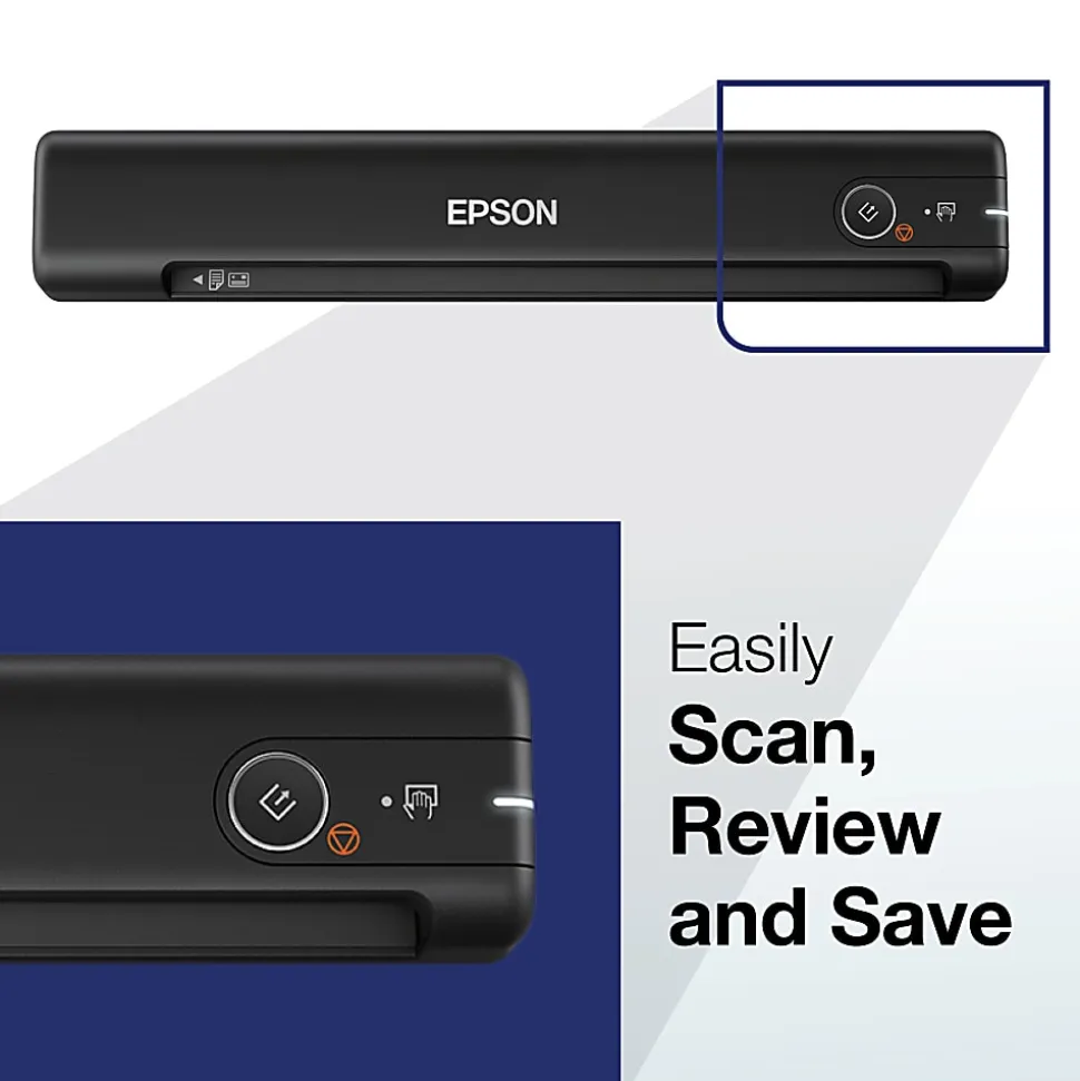 Epson® WorkForce® ES-50 Portable Color Document Scanner