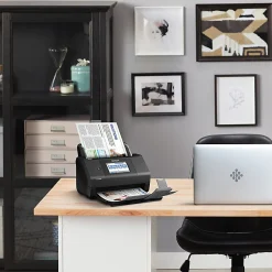 Epson® WorkForce® ES-580W Wireless Duplex Touchscreen Desktop Color Document Scanner with Auto Document Feeder