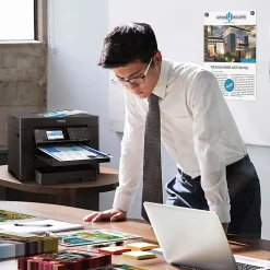Epson® WorkForce® Pro WF-7840 Wide-Format Wireless Inkjet All-In-One Color Printer