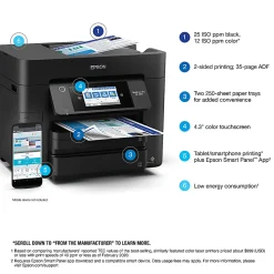 Epson® WorkForce® Pro WF-4830 Wireless Inkjet All-In-One Color Printer