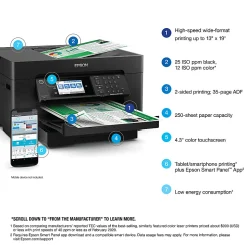 Epson® WorkForce® Pro WF-7820 Wireless Inkjet All-In-One Color Printer