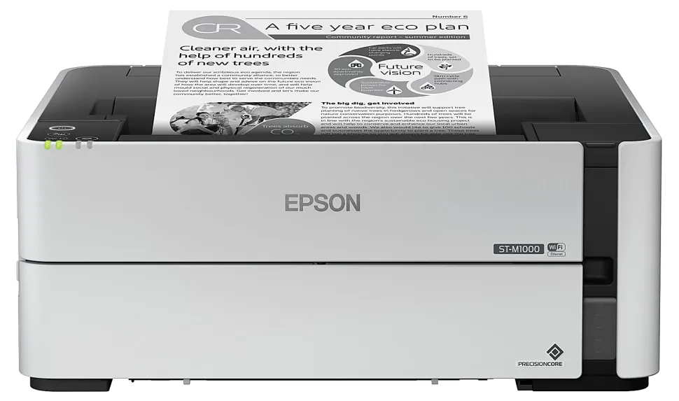 Epson® WorkForce® SuperTank® ST-M1000 Wireless Inkjet Monochrome Printer