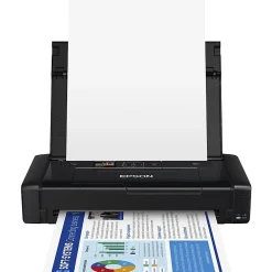 Epson® WorkForce® WF-110 Wireless Mobile Color Inkjet Printer