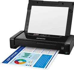 Epson® WorkForce® WF-110 Wireless Mobile Color Inkjet Printer