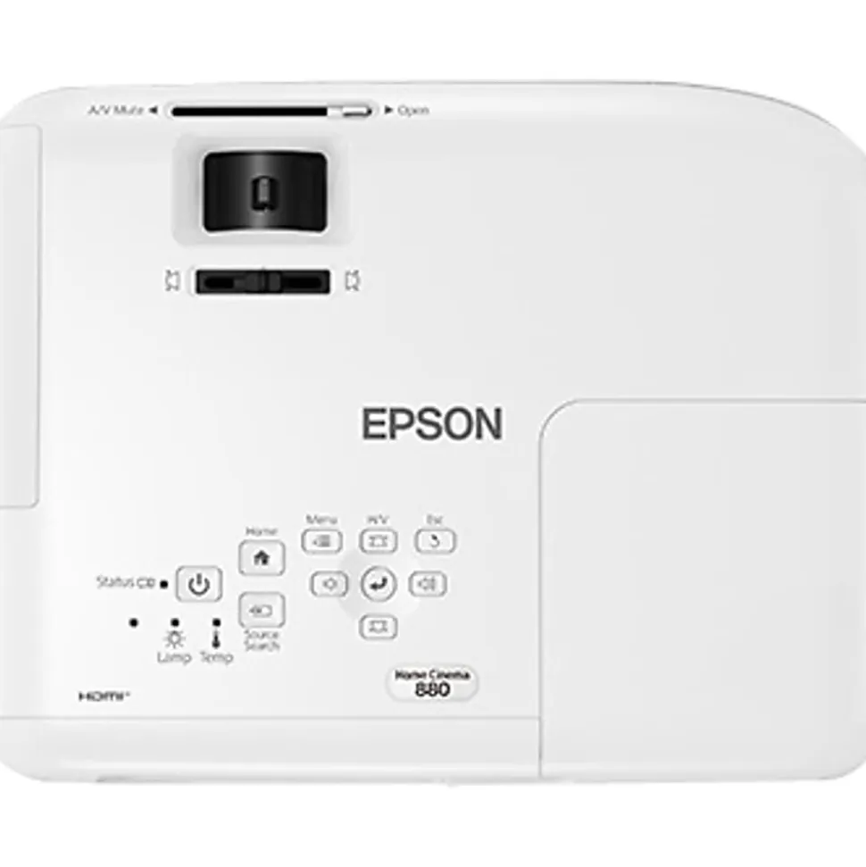 Epson® 880X 3LCD 1080p Smart Portable Projector, V11H979X20