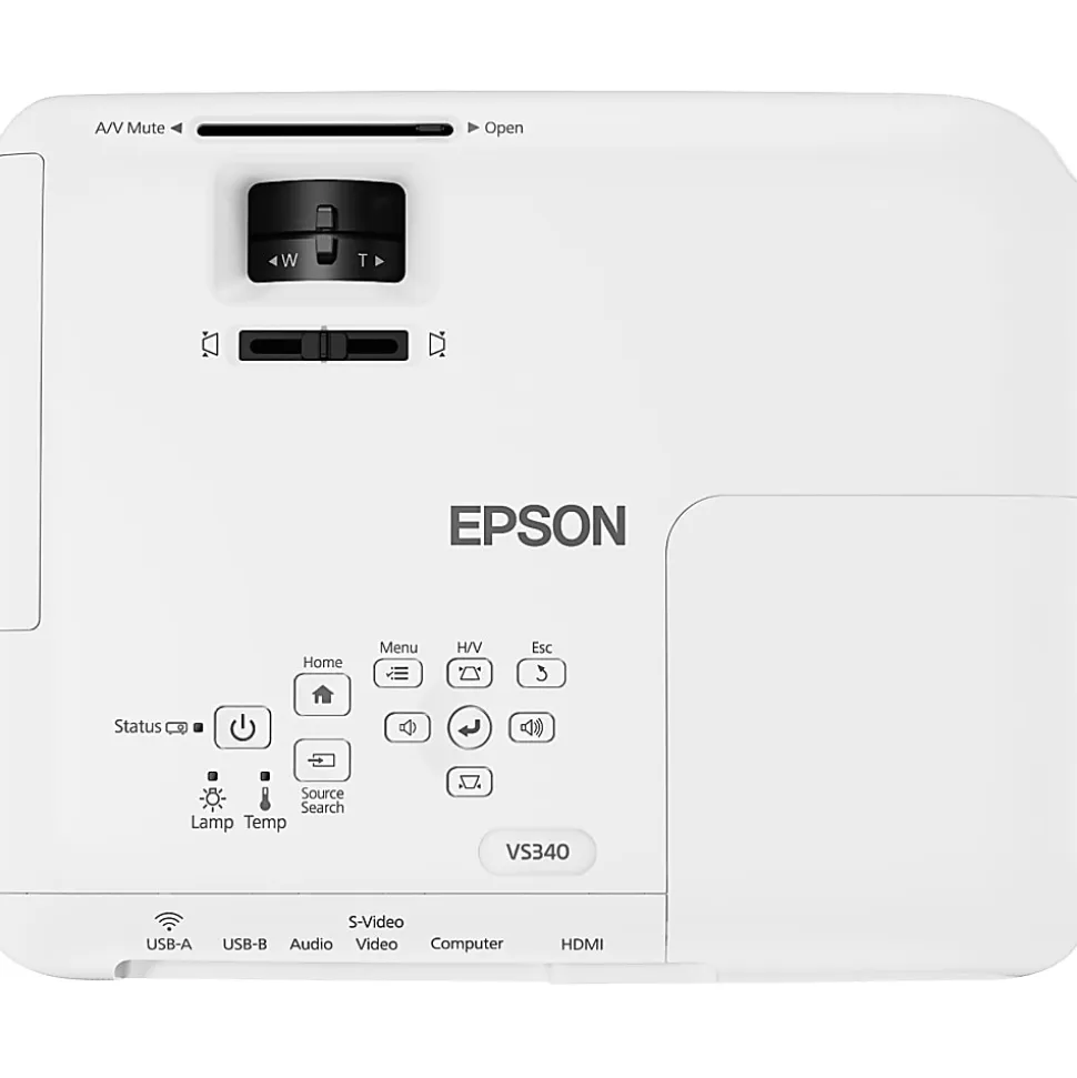 Epson® XVGA 3LCD Projector, VS340