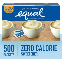 Equal® Original Sweetener, 0.035 Oz., Box Of 500
