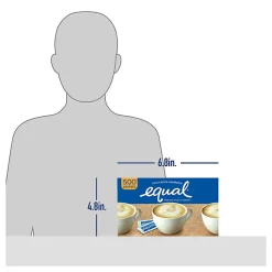 Equal® Original Sweetener, 0.035 Oz., Box Of 500