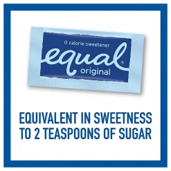 Equal® Zero Calorie Original Sweetener, Box of 1,000 Sweetener Packets