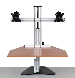 Ergo Desktop Wallaby Elite Desktop, Cherry, Partially Assembled