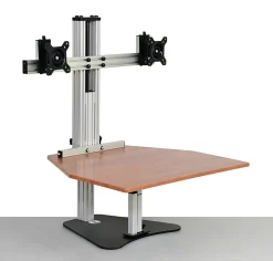 Ergo Desktop Wallaby Elite Desktop, Cherry, Partially Assembled