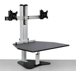 Ergo Desktop Wallaby Elite Desktop, Black, Partially Assembled